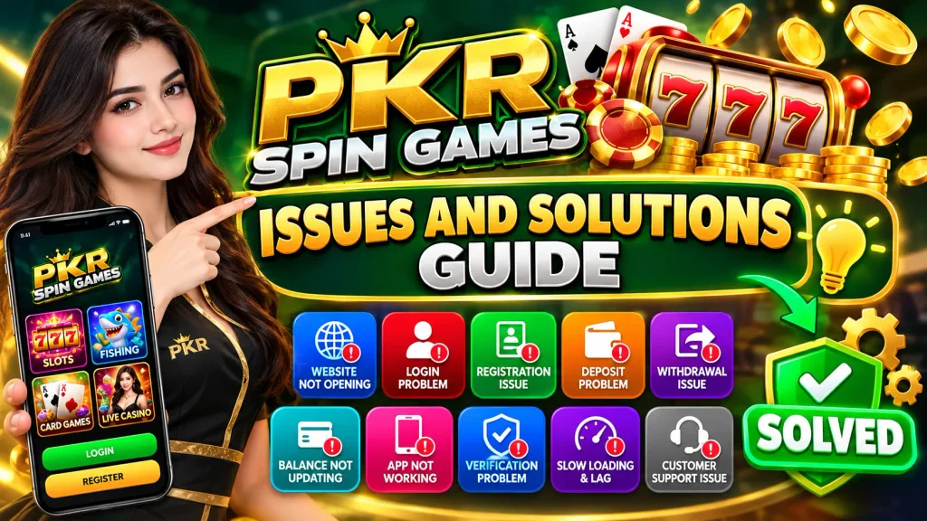 PKR Spin Games Issues and Solutions Guide
