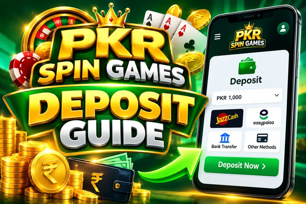 PKR Spin Games Deposit Guide